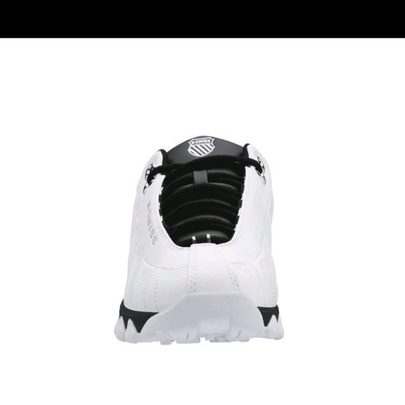 K-Swiss Men's ST329 CMF Leather Tennis Sneaker White/Black - Picture 7 of 7